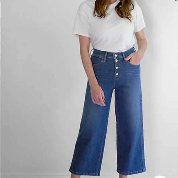 LEVI’S MILE HIGH WIDE LEG WOMEN'S JEANS SIZE 29 - Picture 1 of 14